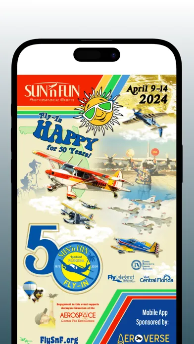 SUN ‘n FUN Aerospace Expo 2024 स्क्रीनशॉट