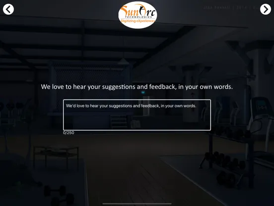Capturas de tela do FeedbackPub iPad 