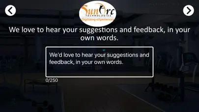 Capturas de tela do FeedbackPub