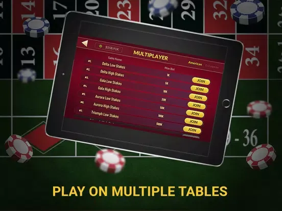 Roulette - Live Casino iPad  स्क्रीनशॉट