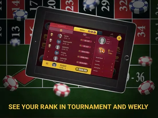 Roulette - Live Casino iPad  स्क्रीनशॉट