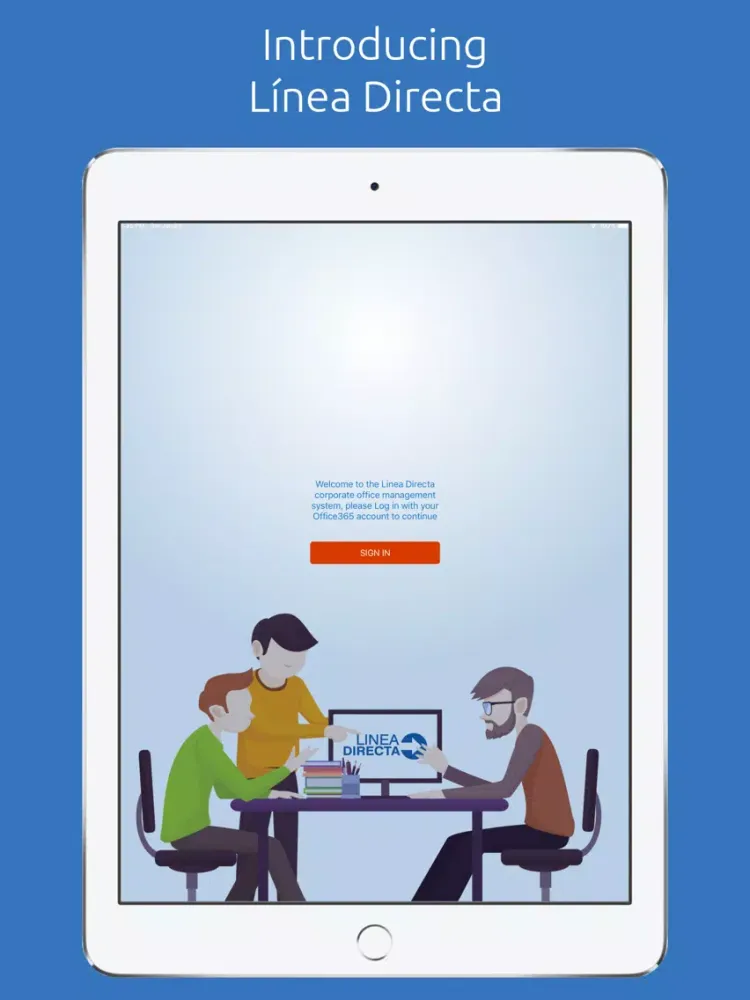 Screenshot di Linea Directa App iPad 