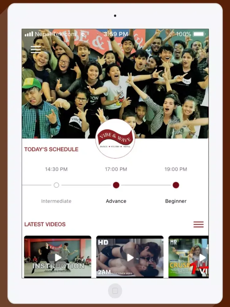 Vibe and Wave iPad  Screenshots