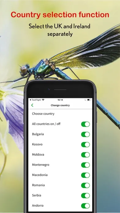 Dragonfly Id Britain & Europe سکرین شاٹس