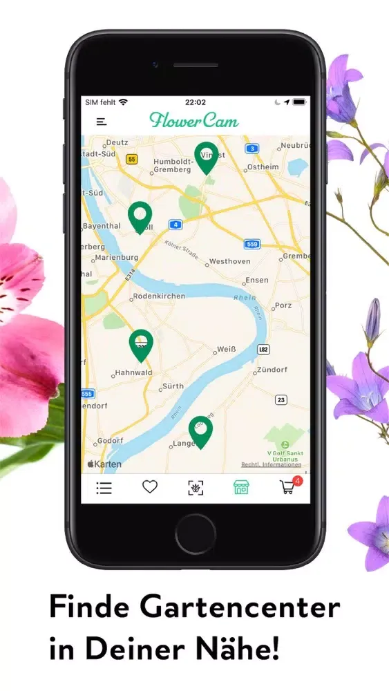 FlowerCam Gartenblumen kaufen Screenshots