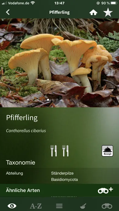 Pilze Sammeln + Bestimmen Screenshots