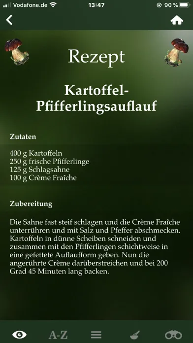 Pilze Sammeln + Bestimmen Screenshots