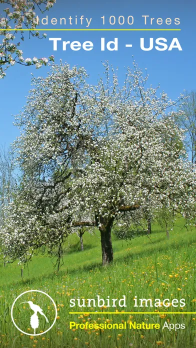 Tangkapan layar Tree Id USA - identify over 1000 of America's native species of Trees, Shrubs and Bushes