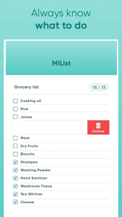 Mijo App Screenshots