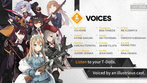 Tangkapan layar Girls' Frontline