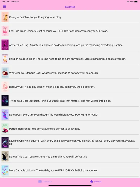 Thera-pets iPad  Screenshots