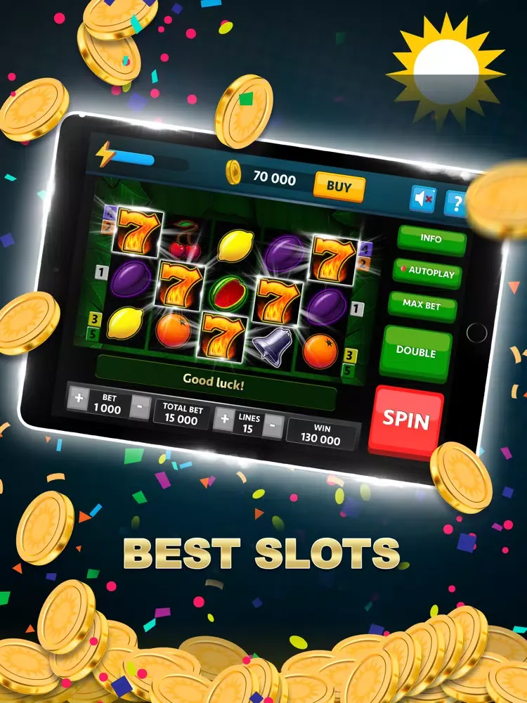 Capturas de pantalla de SUN Casino iPad 
