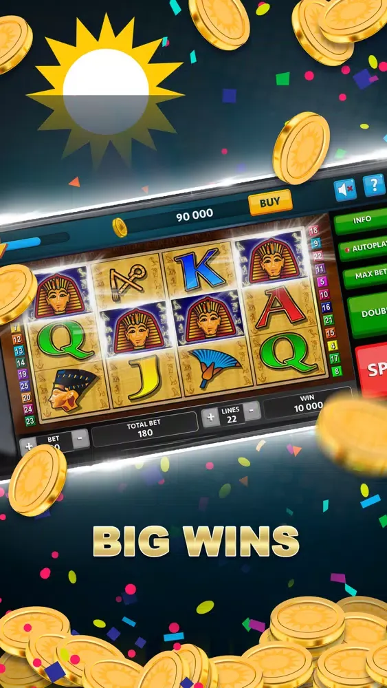 Capturas de pantalla de SUN Casino