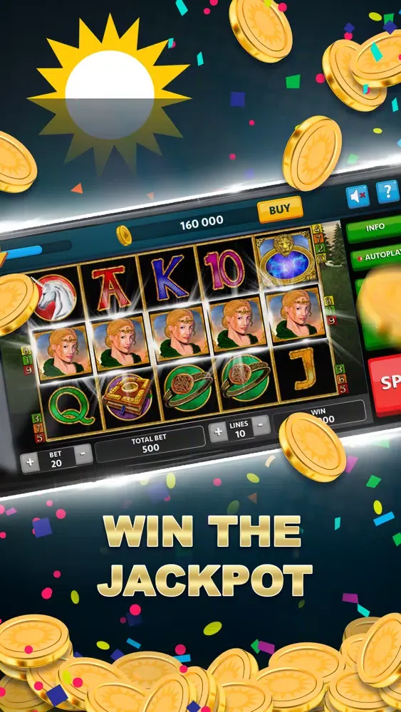 Capturas de pantalla de SUN Casino