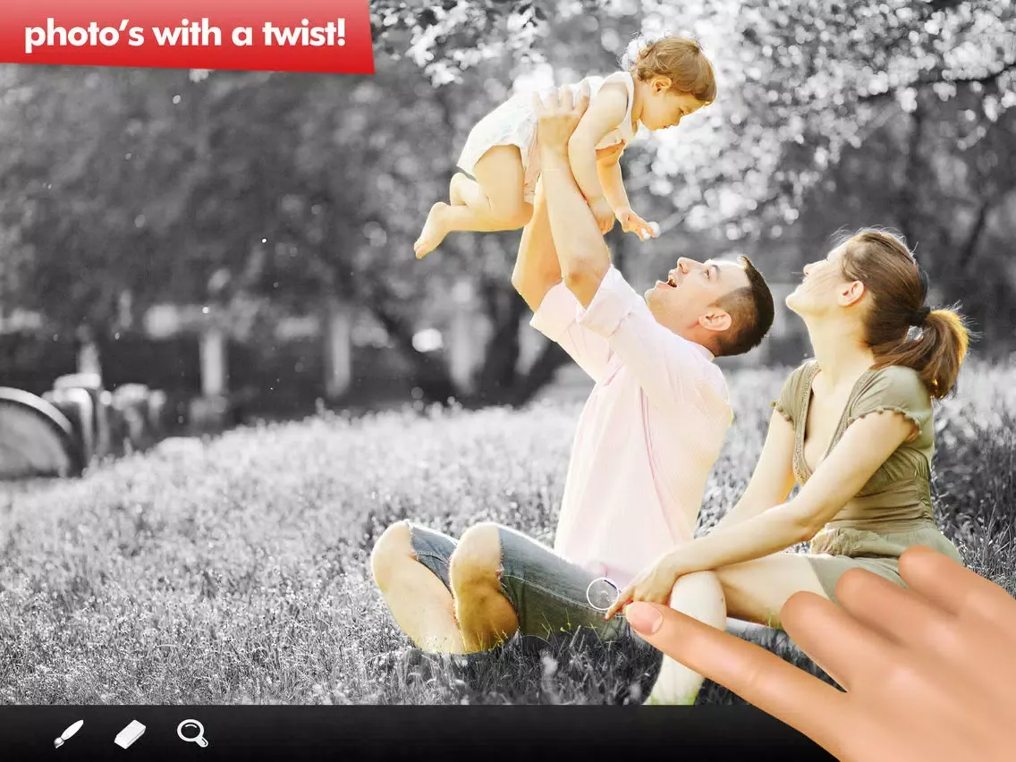 Mono Paint image editor FREE iPad 应用截图
