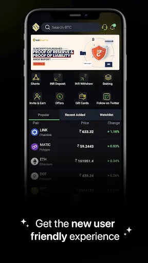 Sun Crypto: Buy & Sell Crypto Screenshots