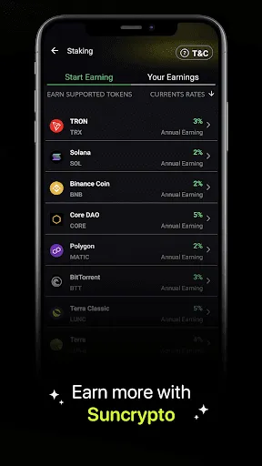Sun Crypto: Buy & Sell Crypto Screenshots