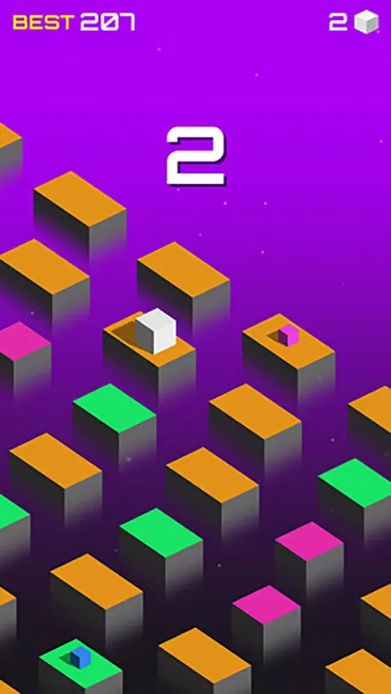 Capturas de pantalla de Blue Sky: Tap to Jump cube