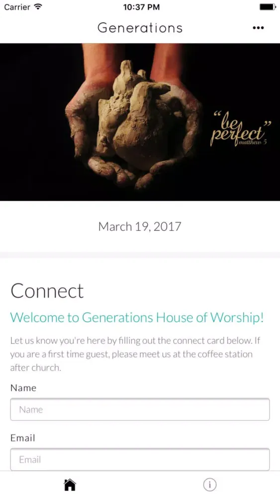 Capturas de tela do Generations House of Worship