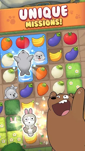 Captures d'écran de We Bare Bears Match3 Repairs