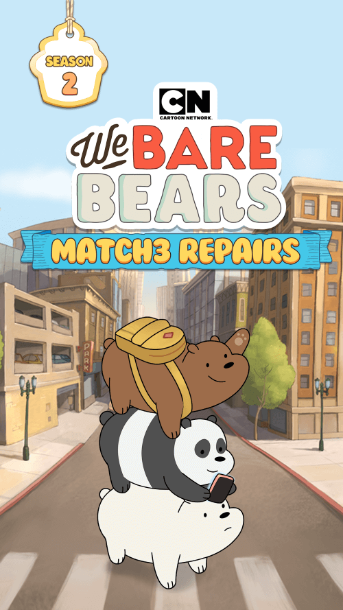 We Bare Bears Match3 Repairs-screenshot-1