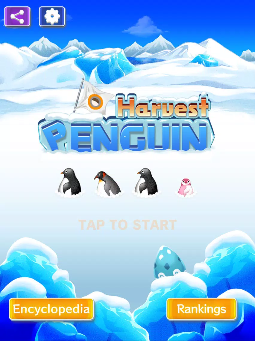 Capturas de pantalla de penguin harvest iPad 