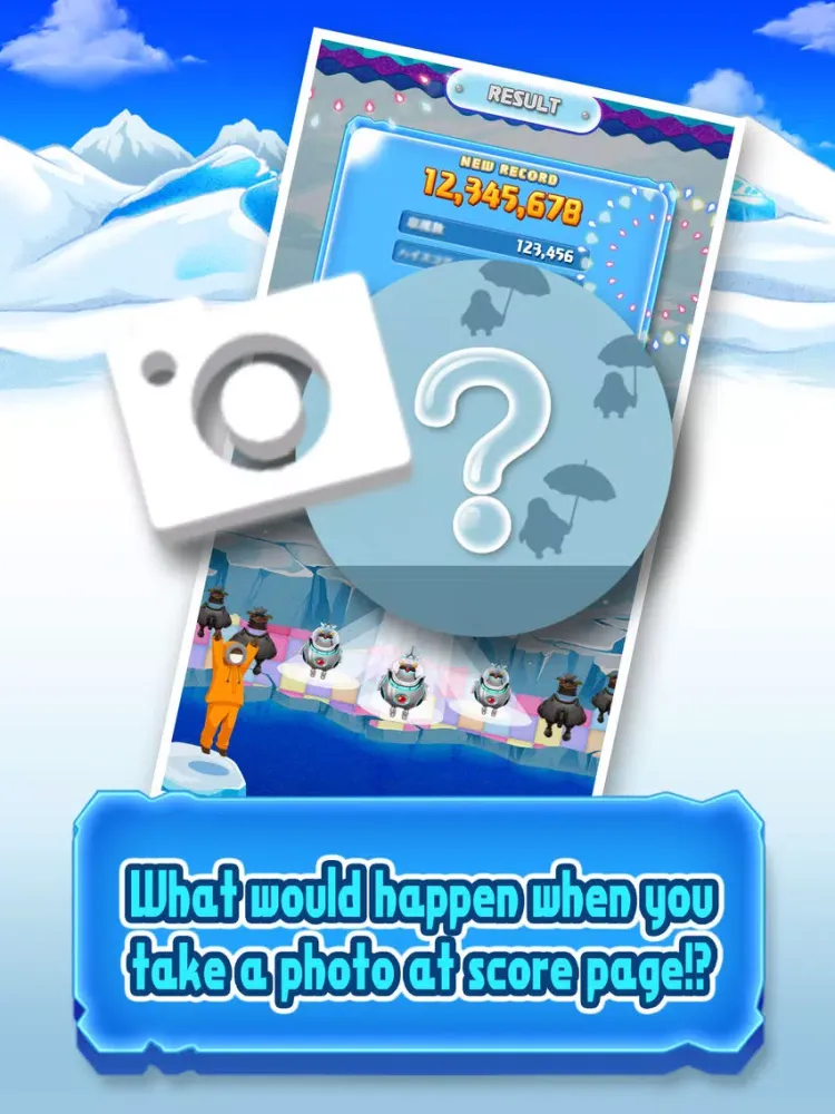 Ảnh chụp màn hình của penguin harvest iPad 