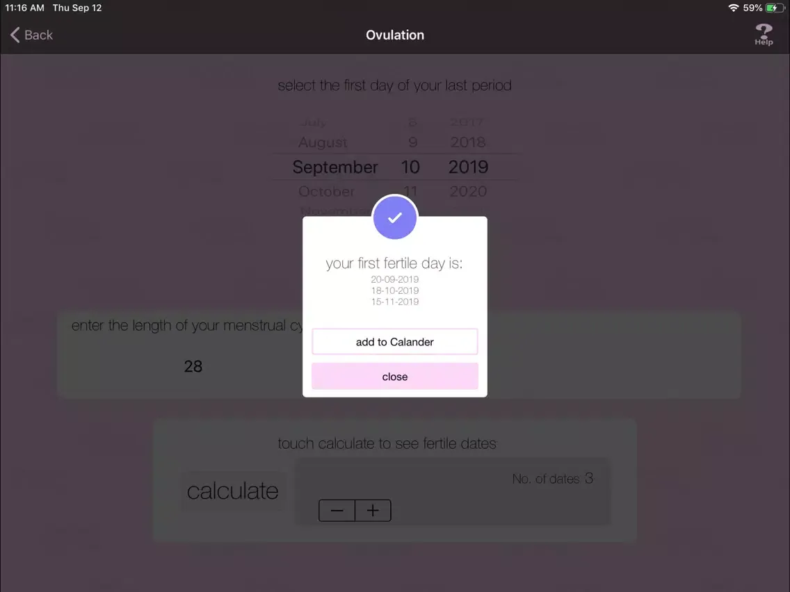 I'm having a Baby, Planner iPad 应用截图