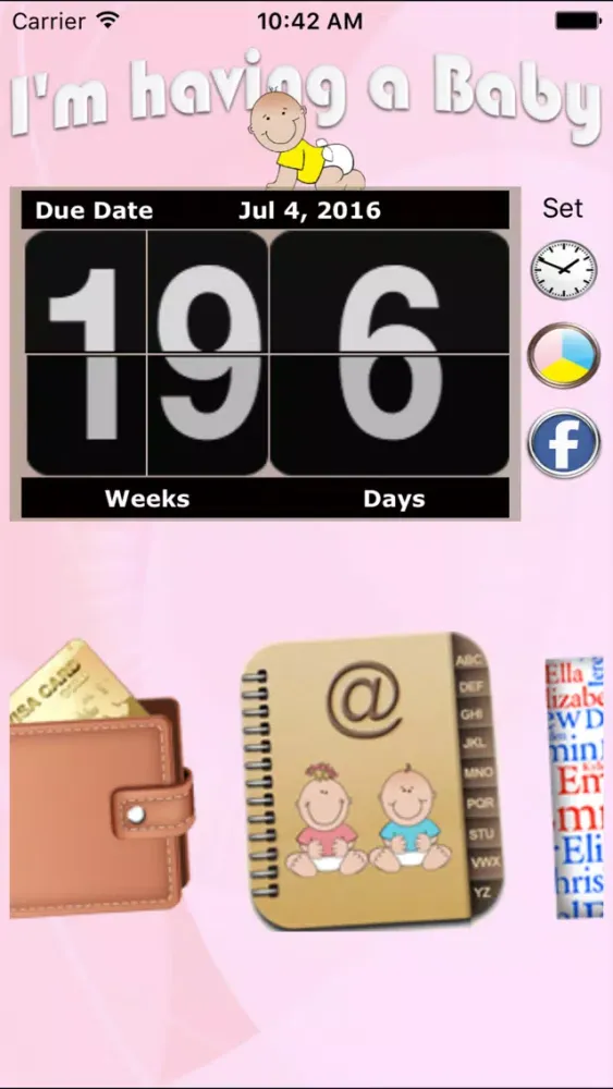 I'm having a Baby, Planner应用截图