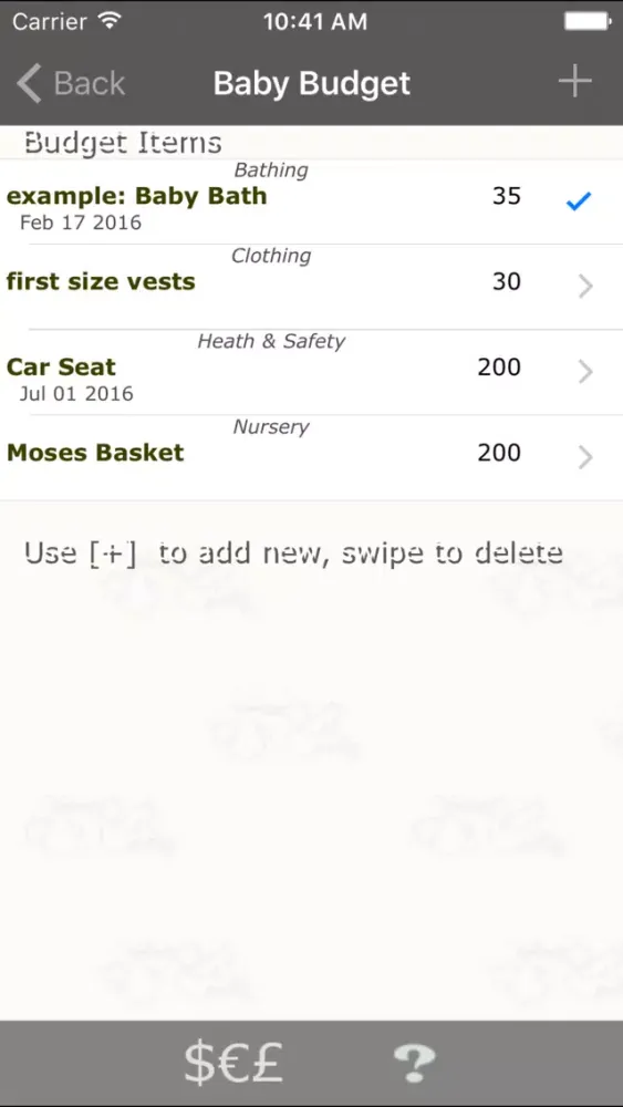 I'm having a Baby, Planner应用截图