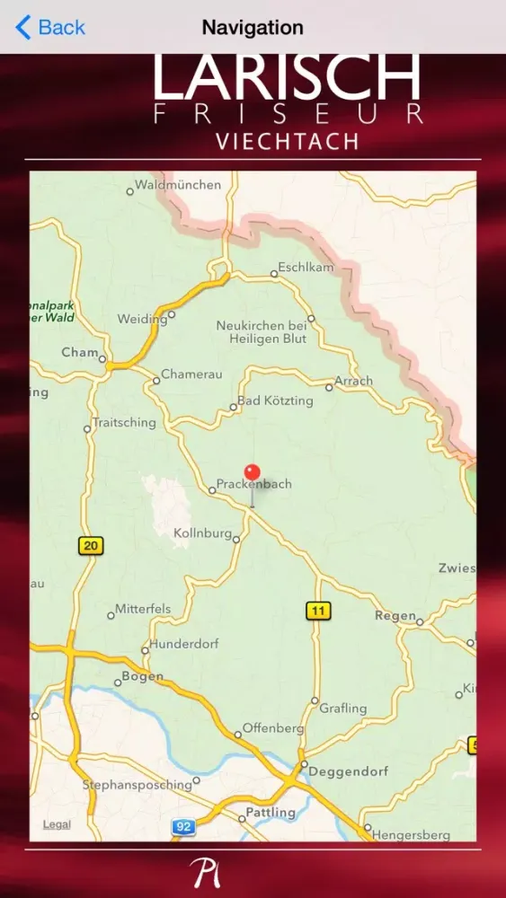 Screenshot di Friseur Larisch