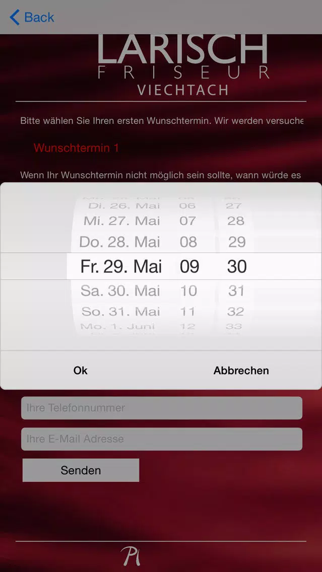 Tangkapan skrin Friseur Larisch