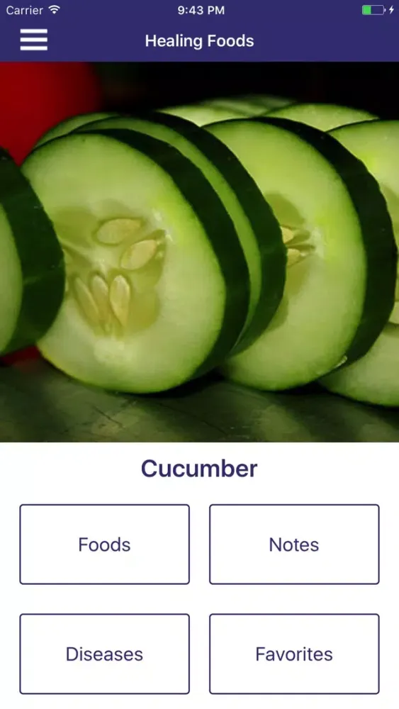 Healing Foods Screenshots