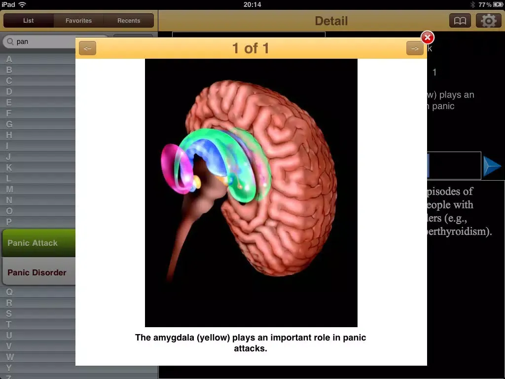 Скриншоты Encyclopedia of Mental Health iPad 