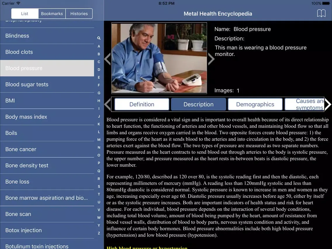 Encyclopedia of Senior Health iPad  स्क्रीनशॉट
