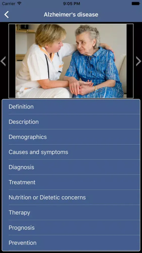 Encyclopedia of Senior Health स्क्रीनशॉट