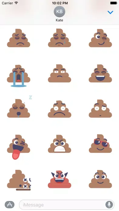 Animated Poop Emojis स्क्रीनशॉट