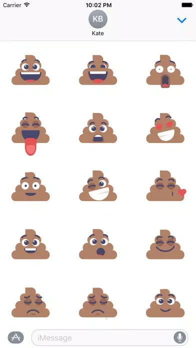 Animated Poop Emojis स्क्रीनशॉट