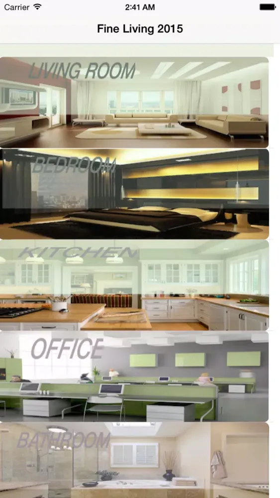Fine Living 2015 - Interior Designs for 2015 Gallery Screenshots