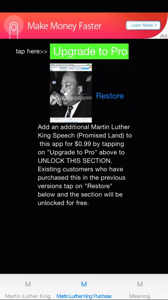 Zrzuty ekranu Martin Luther King Day - 19th January