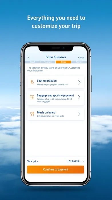 Capturas de pantalla de SunExpress
