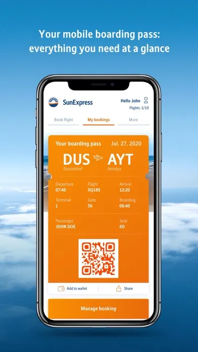 Capturas de pantalla de SunExpress