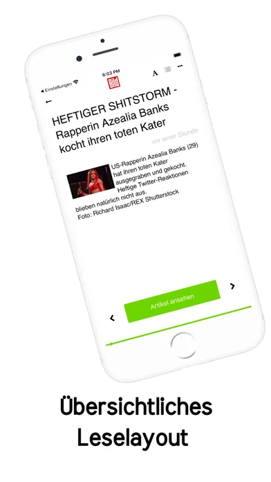 Deutsche Zeitungen Nachrichten Screenshots