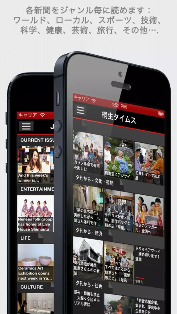 日本の新聞 Japanese Newspapers, Japan jp News by sunflowerapps スクリーンショット