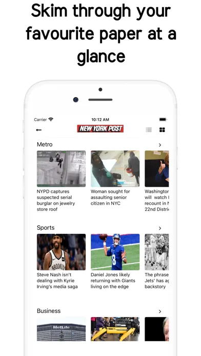 ภาพหน้าจอของ US News Latest - Newsstand US