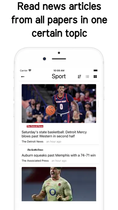 ภาพหน้าจอของ US News Latest - Newsstand US