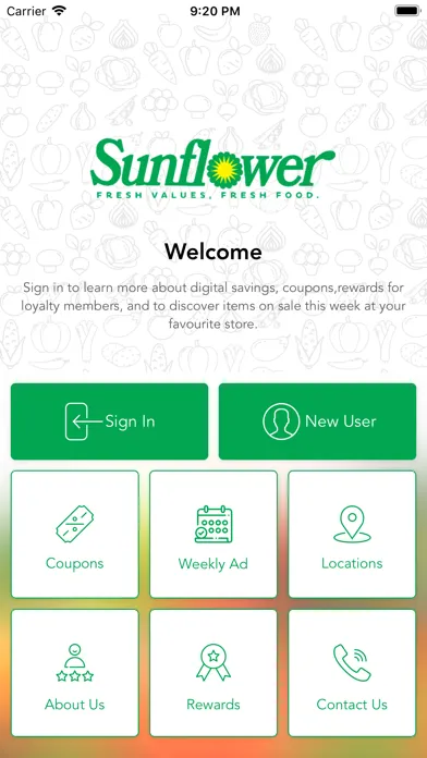 Sunflower Grocery 스크린샷