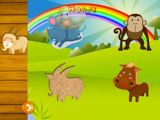 Скриншоты QCat Animal Zoo Puzzle iPad 