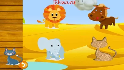 Скриншоты QCat Animal Zoo Puzzle
