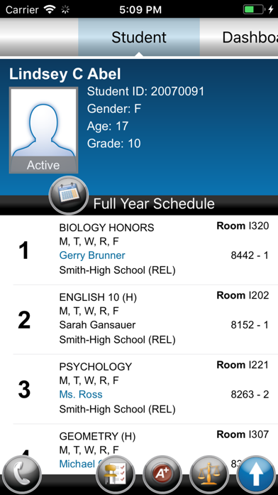 Скриншоты eSchoolPLUS Admin Mobile App